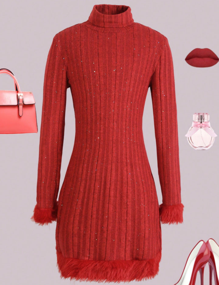 Rochie mini Shein, roșu