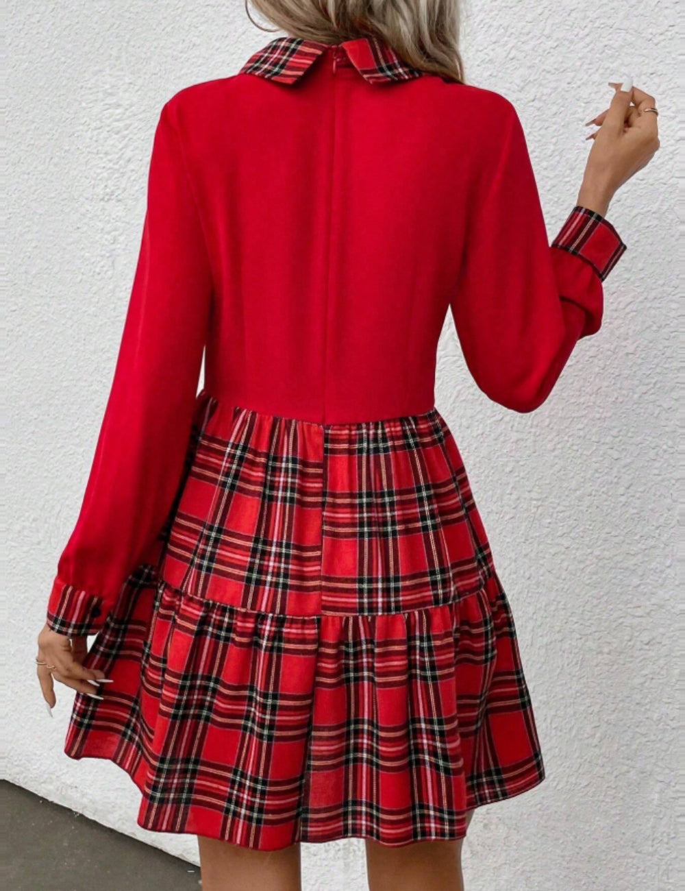 Shein miniruha, piros