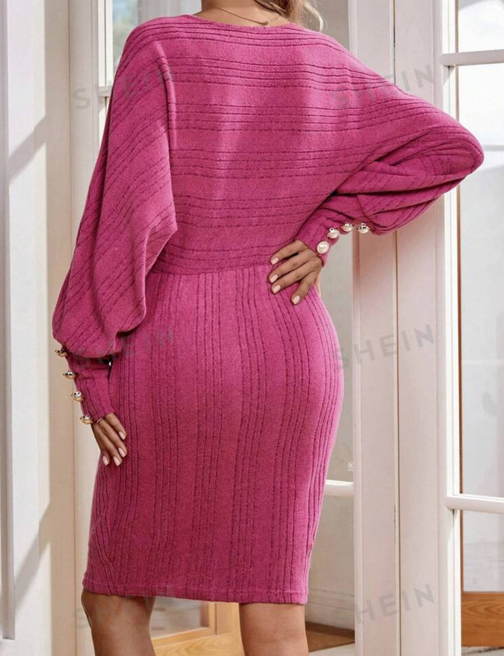 Rochie mini Shein, roz