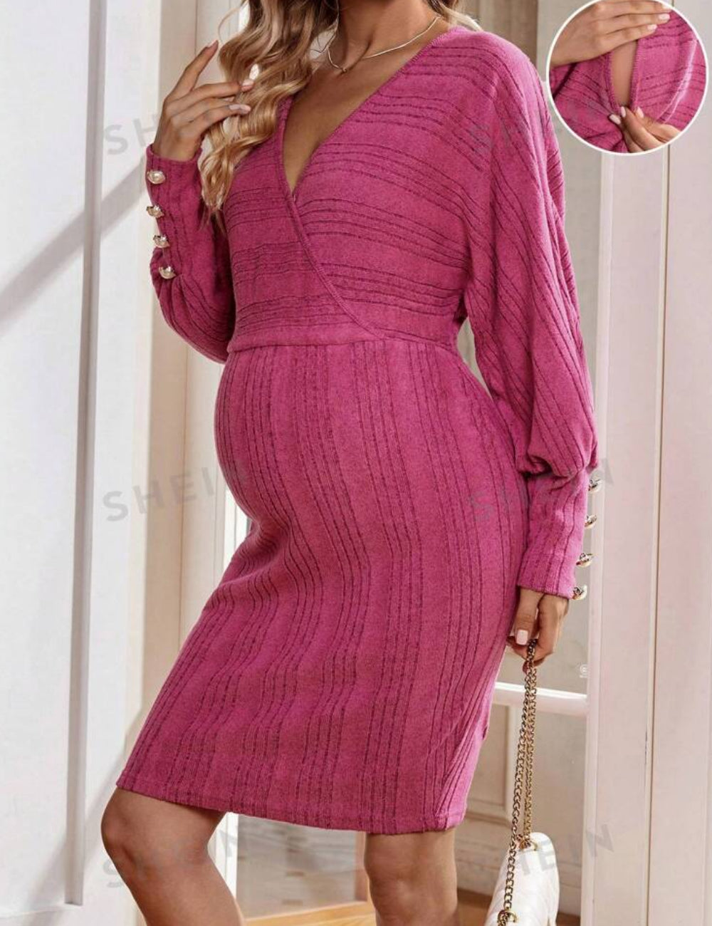 Rochie mini Shein, roz
