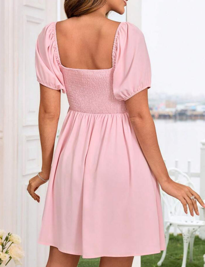 Shein mini ruha, rózsaszín
