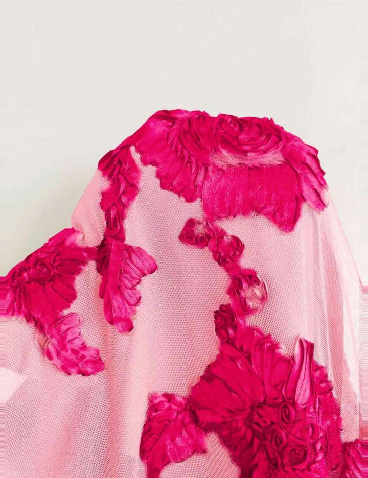Shein mini ruha, rózsaszín