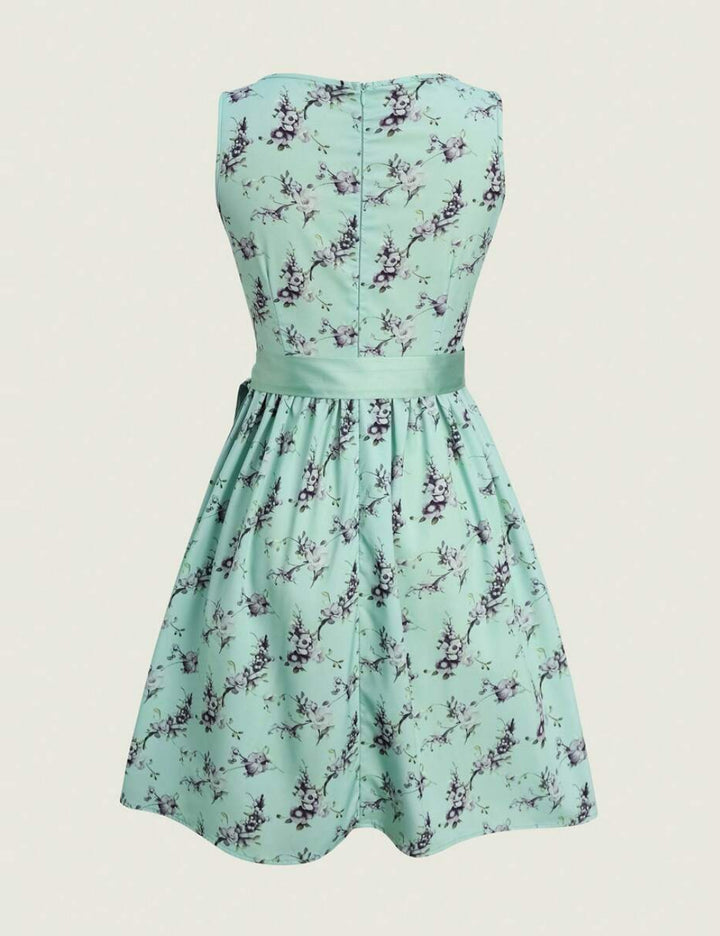 Shein mini ruha, zöld