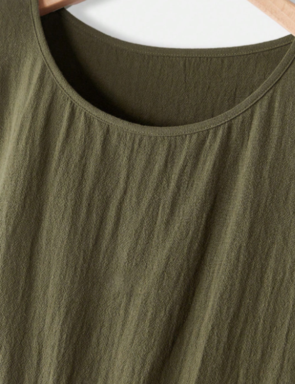 Shein Curve+ miniruha, zöld