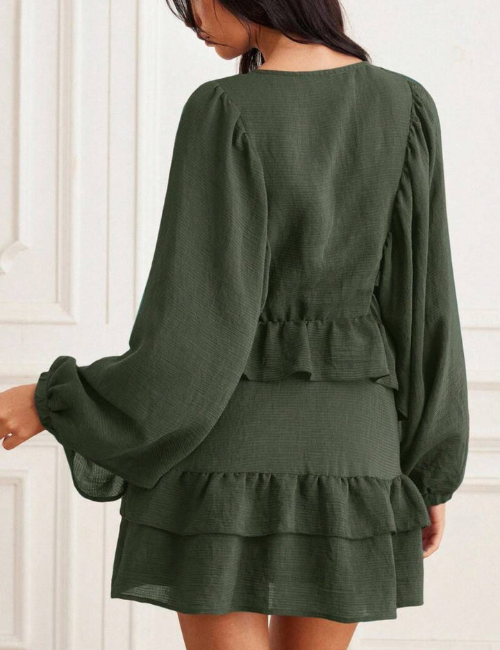 Rochie mini Shein, verde