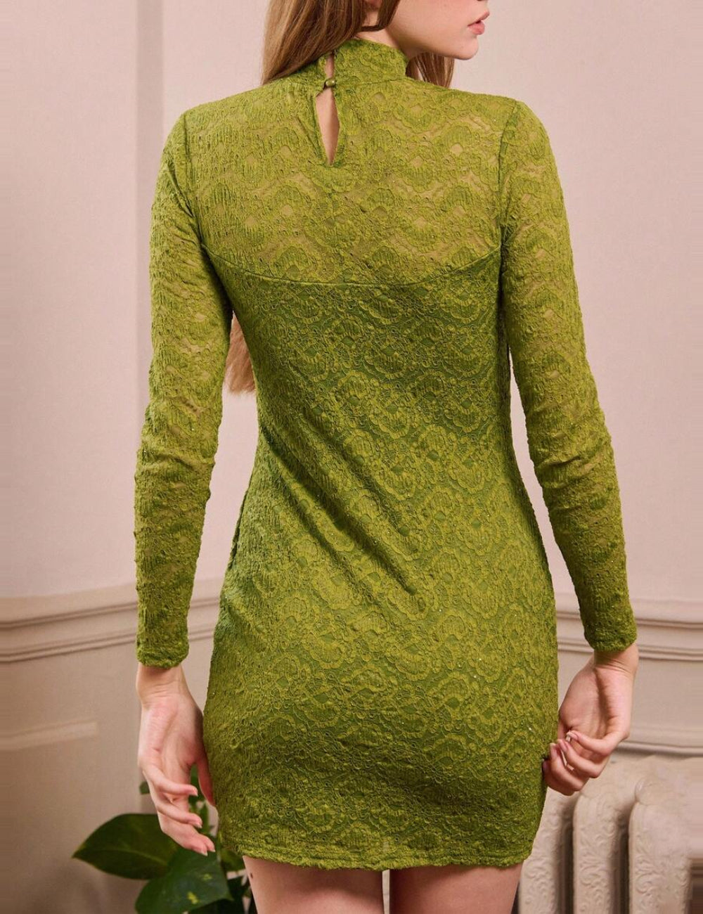 Rochie mini Shein, verde