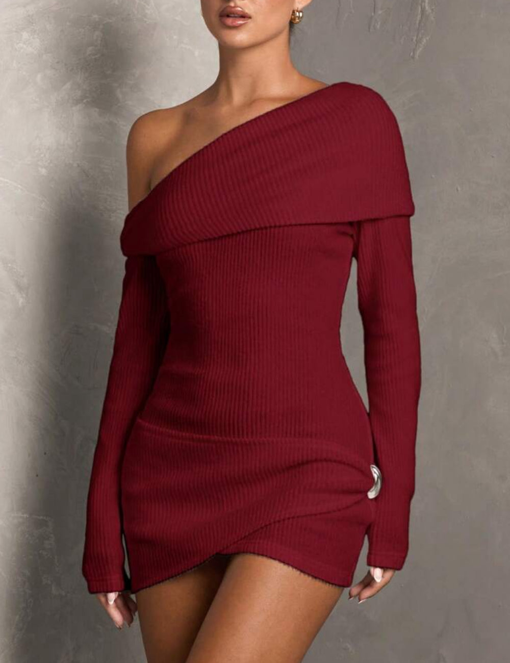 Rochie mini SHEIN, vișiniu