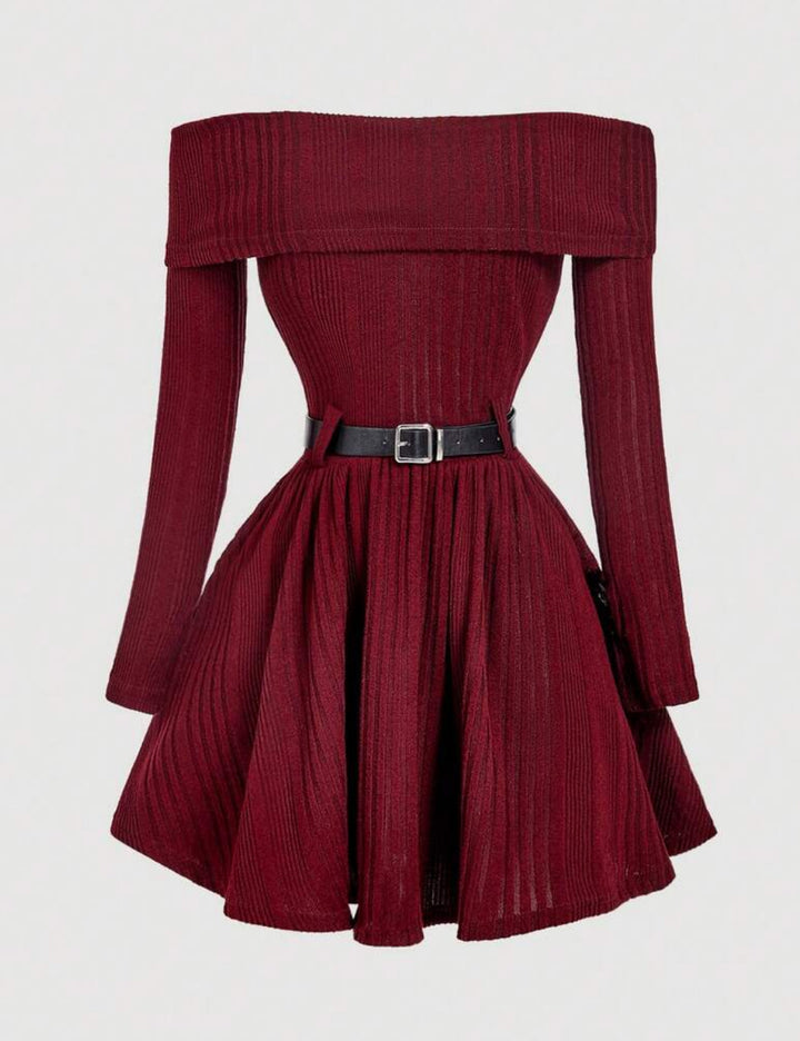 Rochie mini Shein, vișiniu