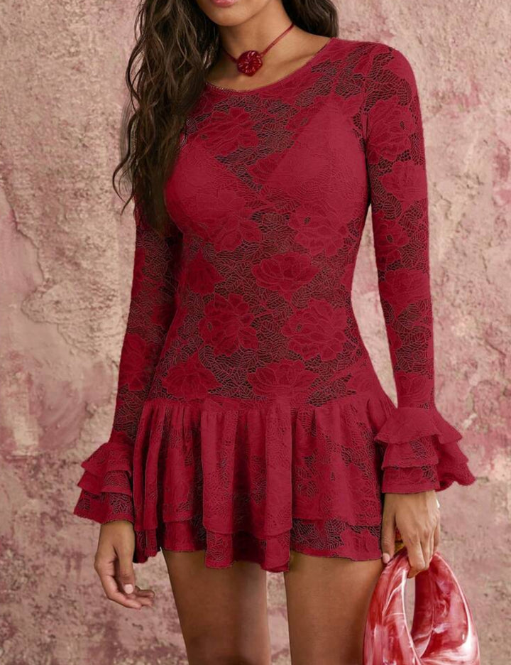 Rochie mini Shein, vișiniu