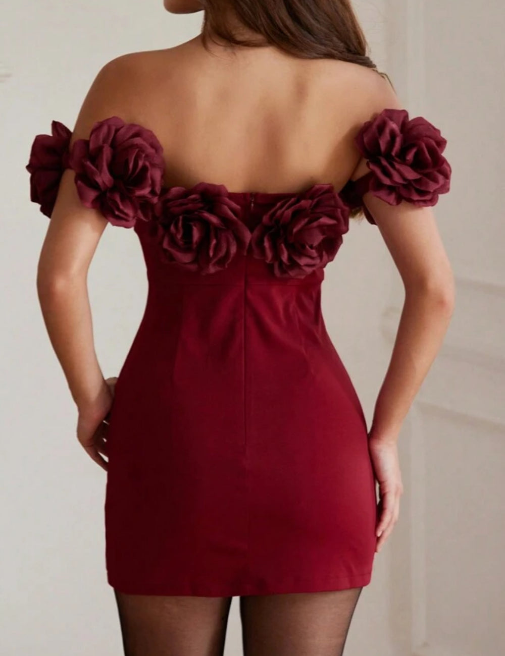 Shein miniruha, meggypiros