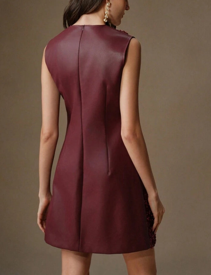 Rochie mini SHEIN, vișiniu