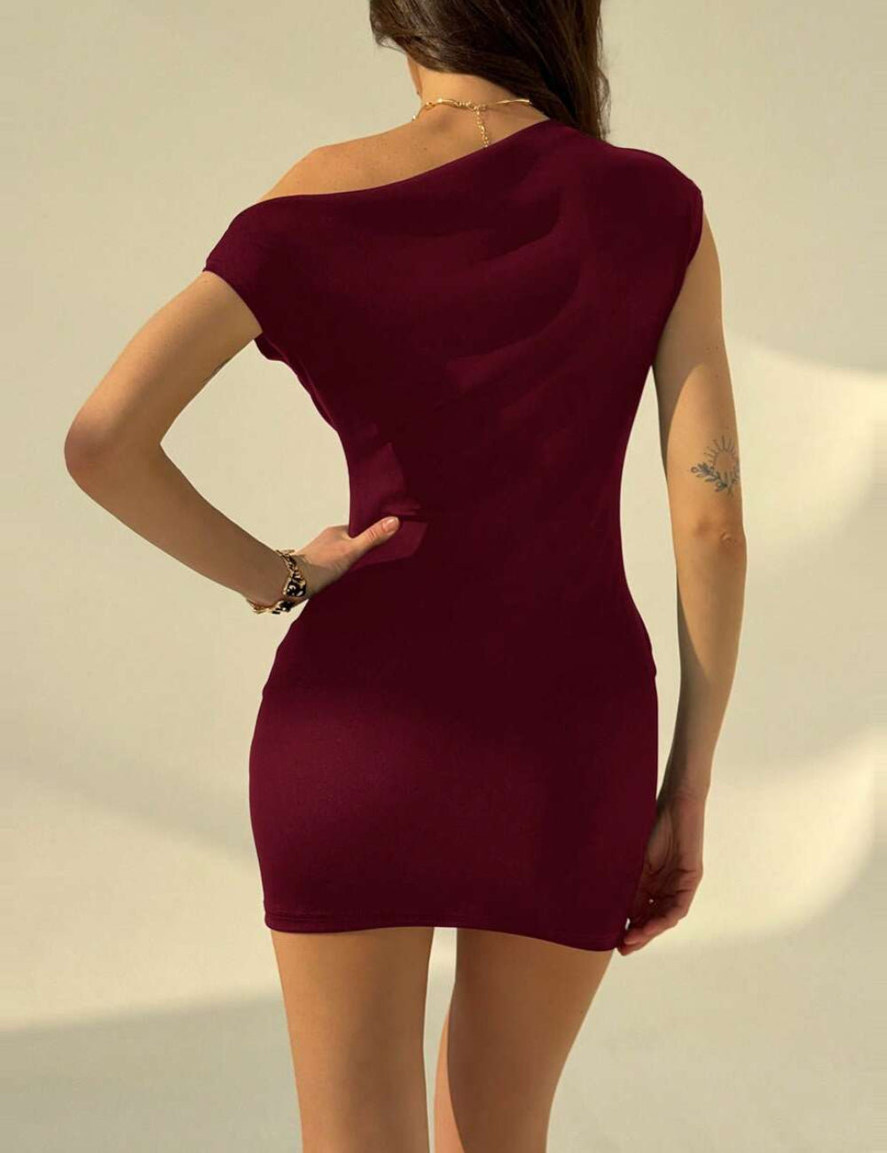 Rochie mini Shein, vișiniu