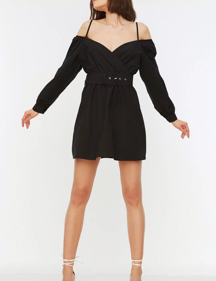 Rochie mini TRENDYOL, negru