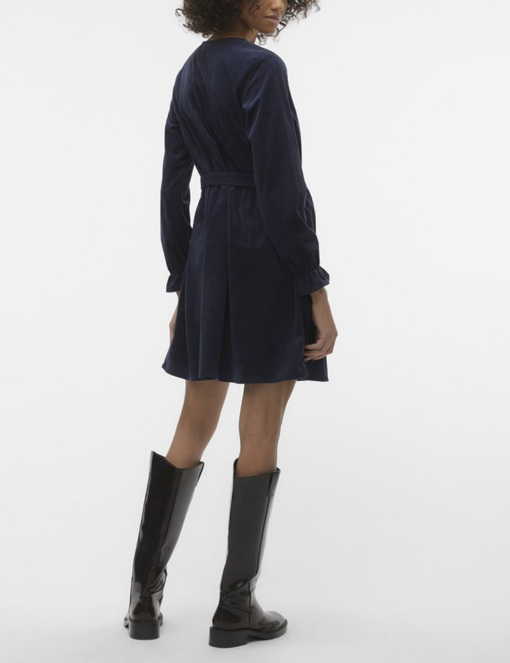Vero Moda sötétkék miniruha