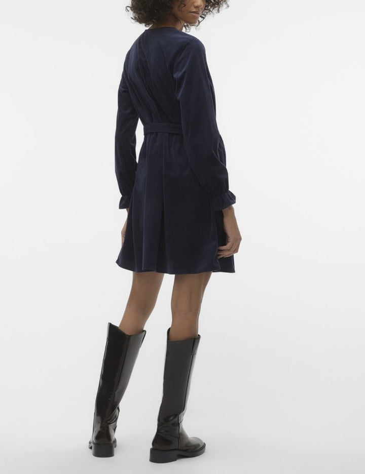 Vero Moda sötétkék miniruha