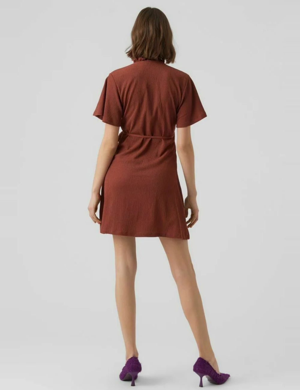 Vero Moda miniruha, barna