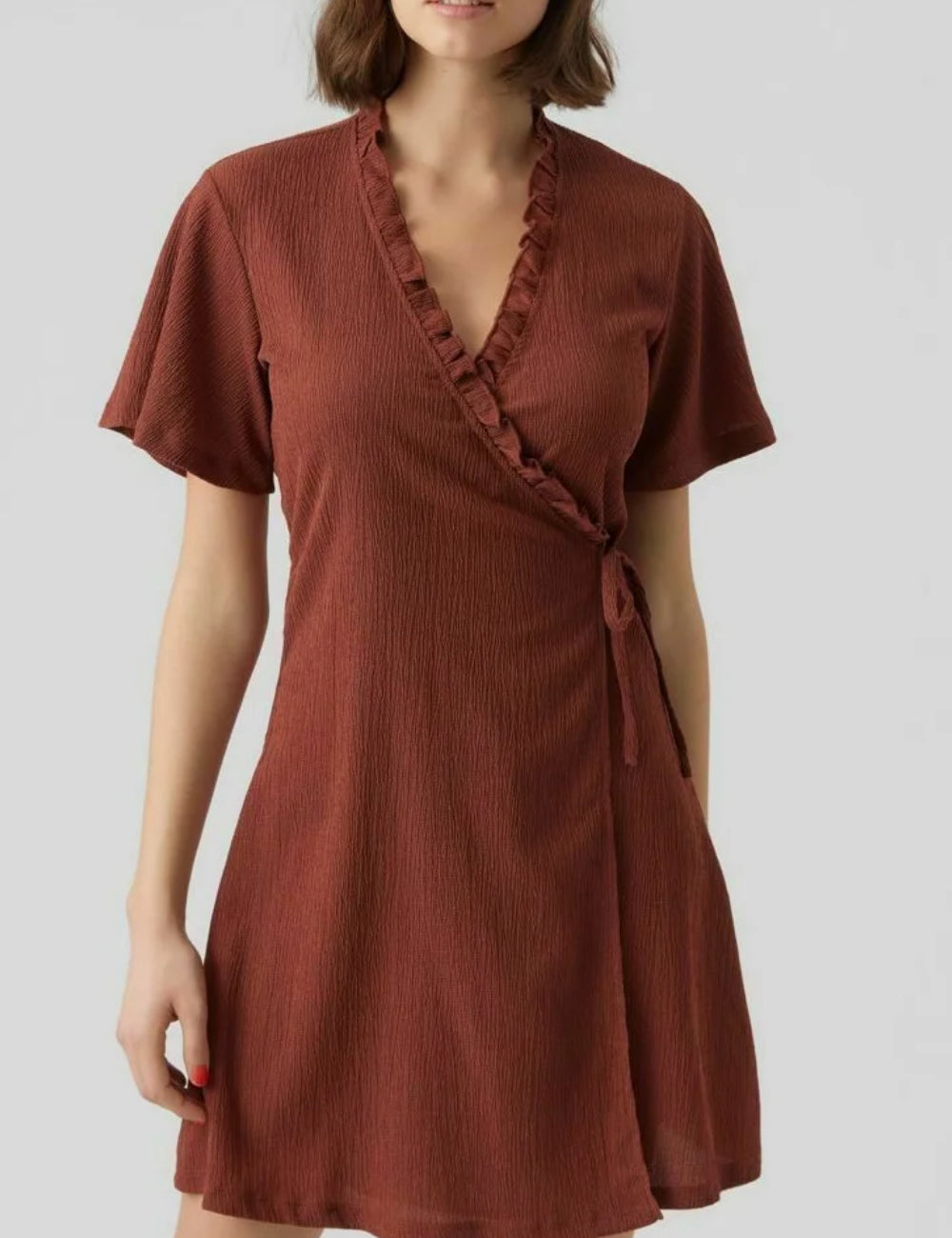Vero Moda miniruha, barna