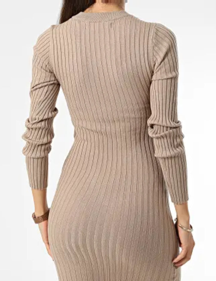 Vero Moda barna miniruha