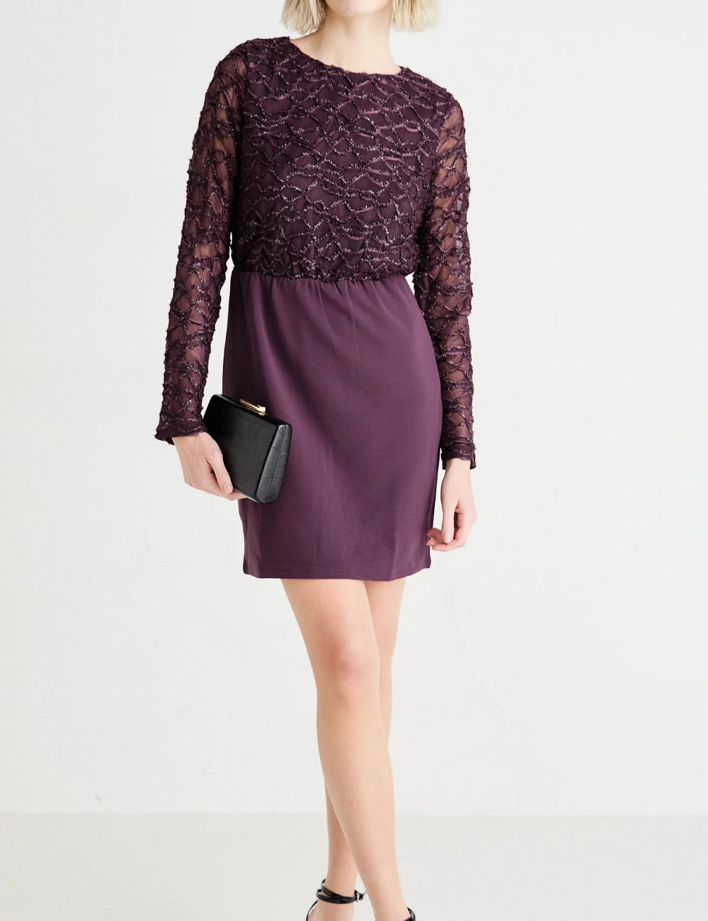 Rochie mini Vero Moda, mov