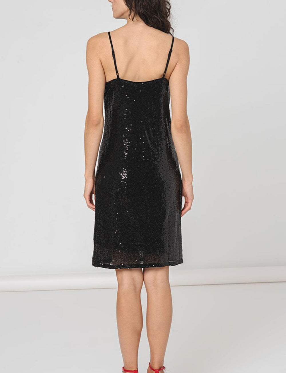 Vero Moda mini ruha, fekete