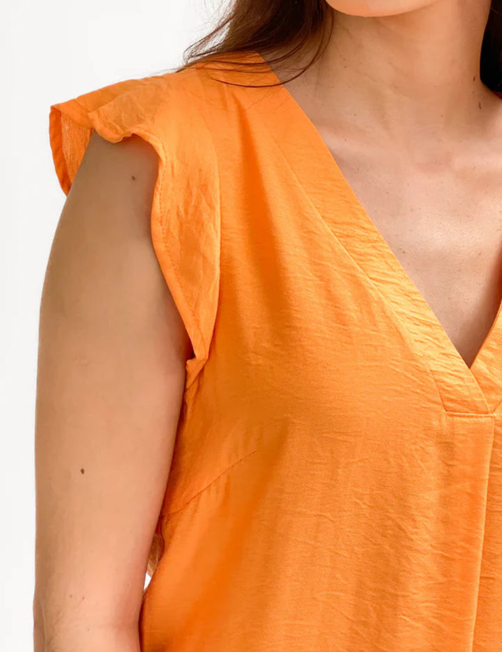 Vero Moda miniruha, narancssárga