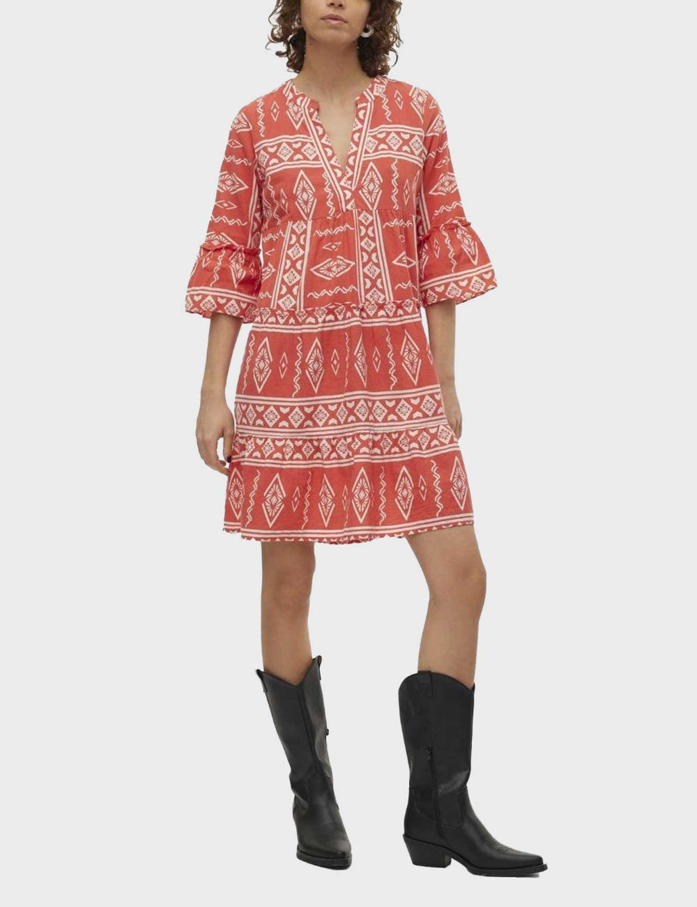 Vero Moda miniruha, narancssárga