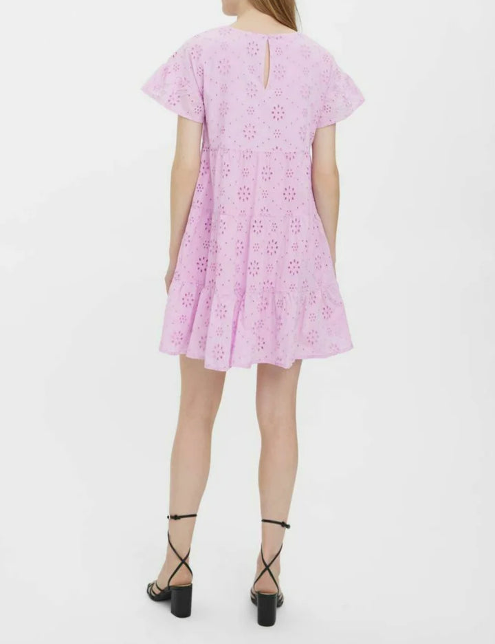 Vero Moda mini ruha, rózsaszín