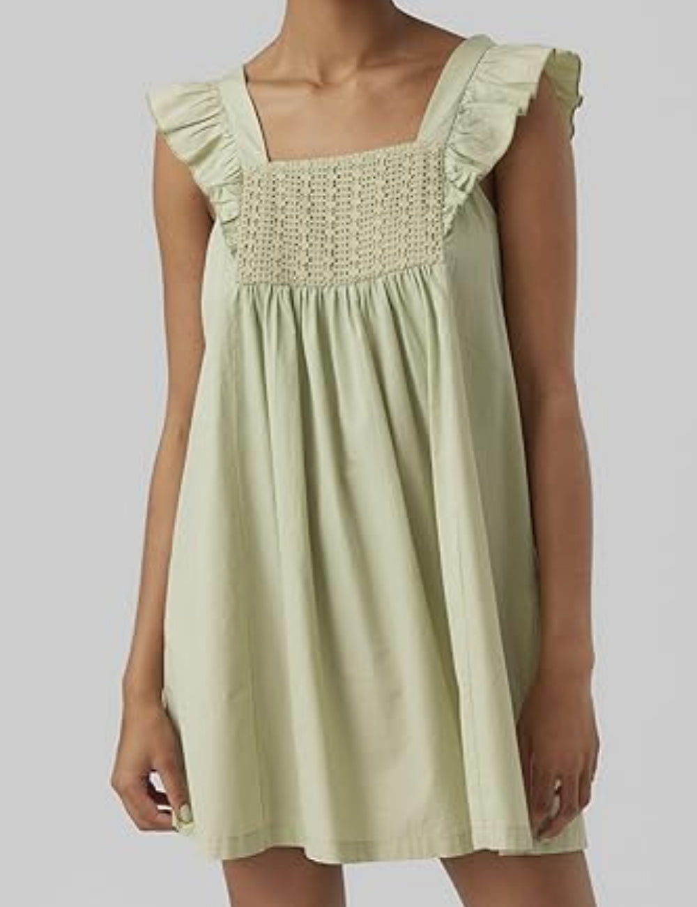 Vero Moda mini ruha, zöld