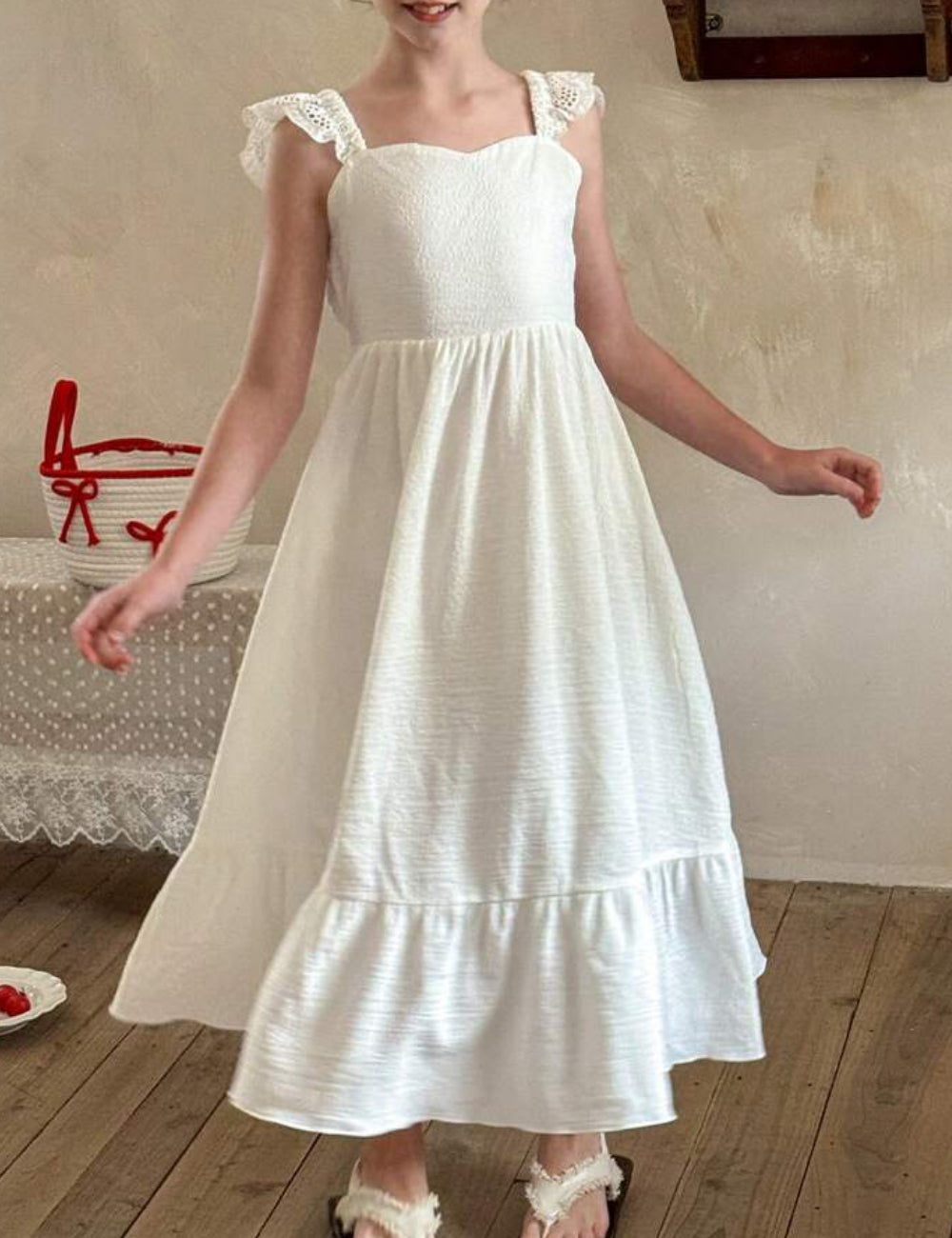 Rochie Shein, alb
