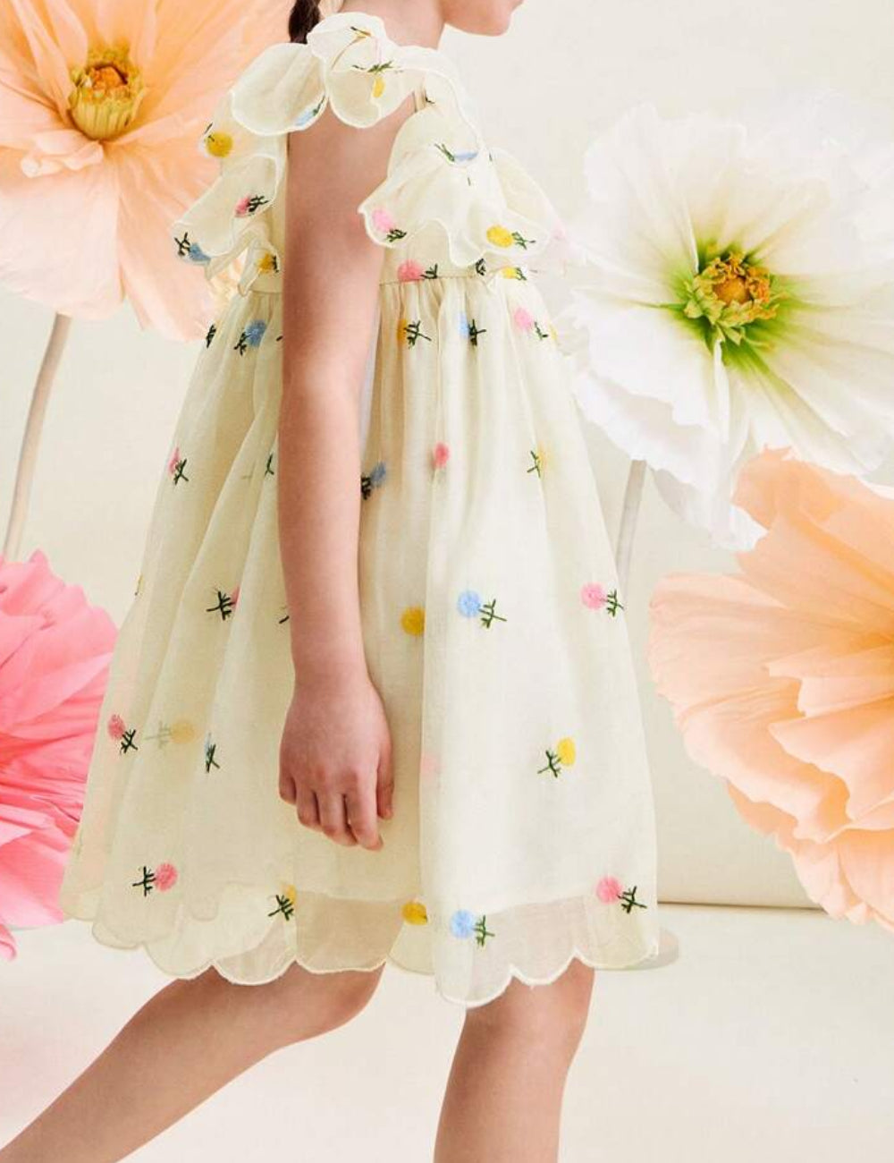 Rochie Shein, crem