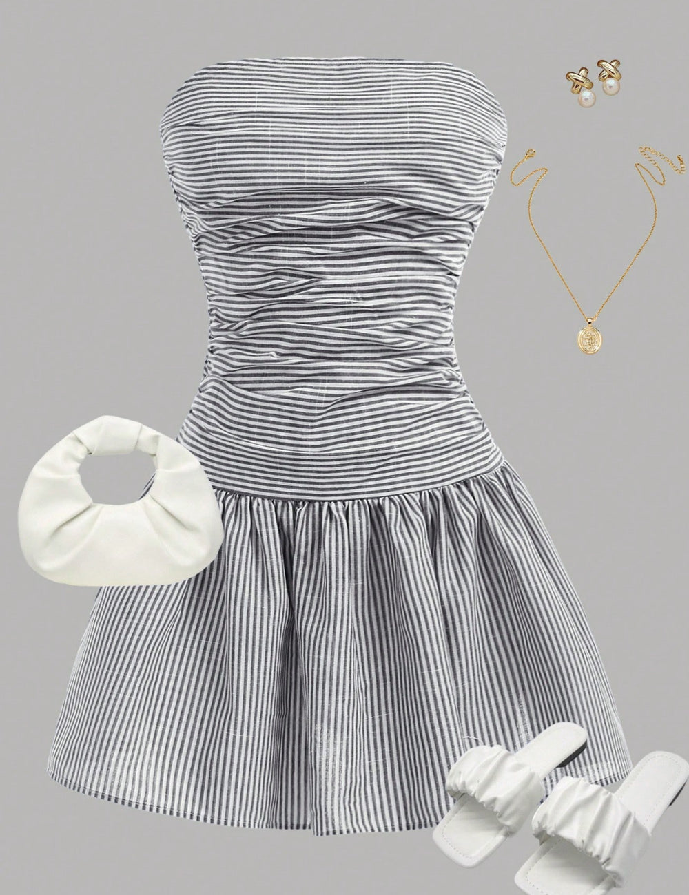 Rochie Shein, mix culori