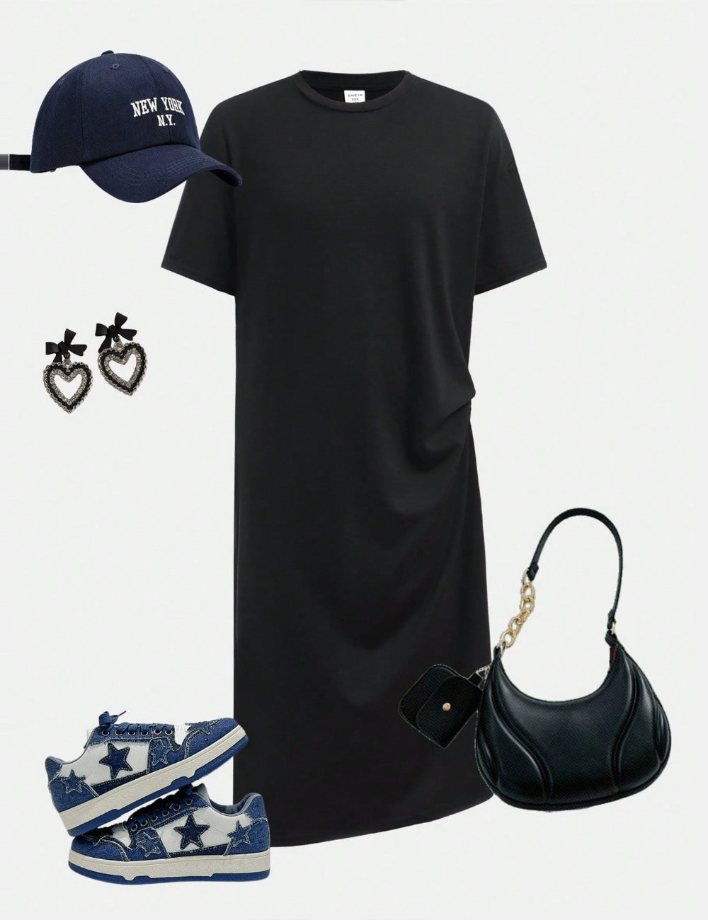Shein ruha, fekete