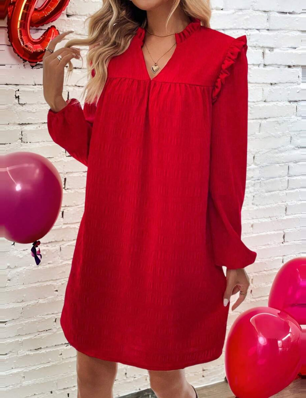 Rochie Shein Emery Rose, roșu