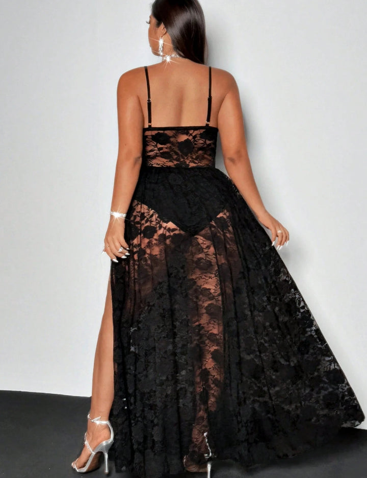 Rochie tip Body Shein Curve+, negru
