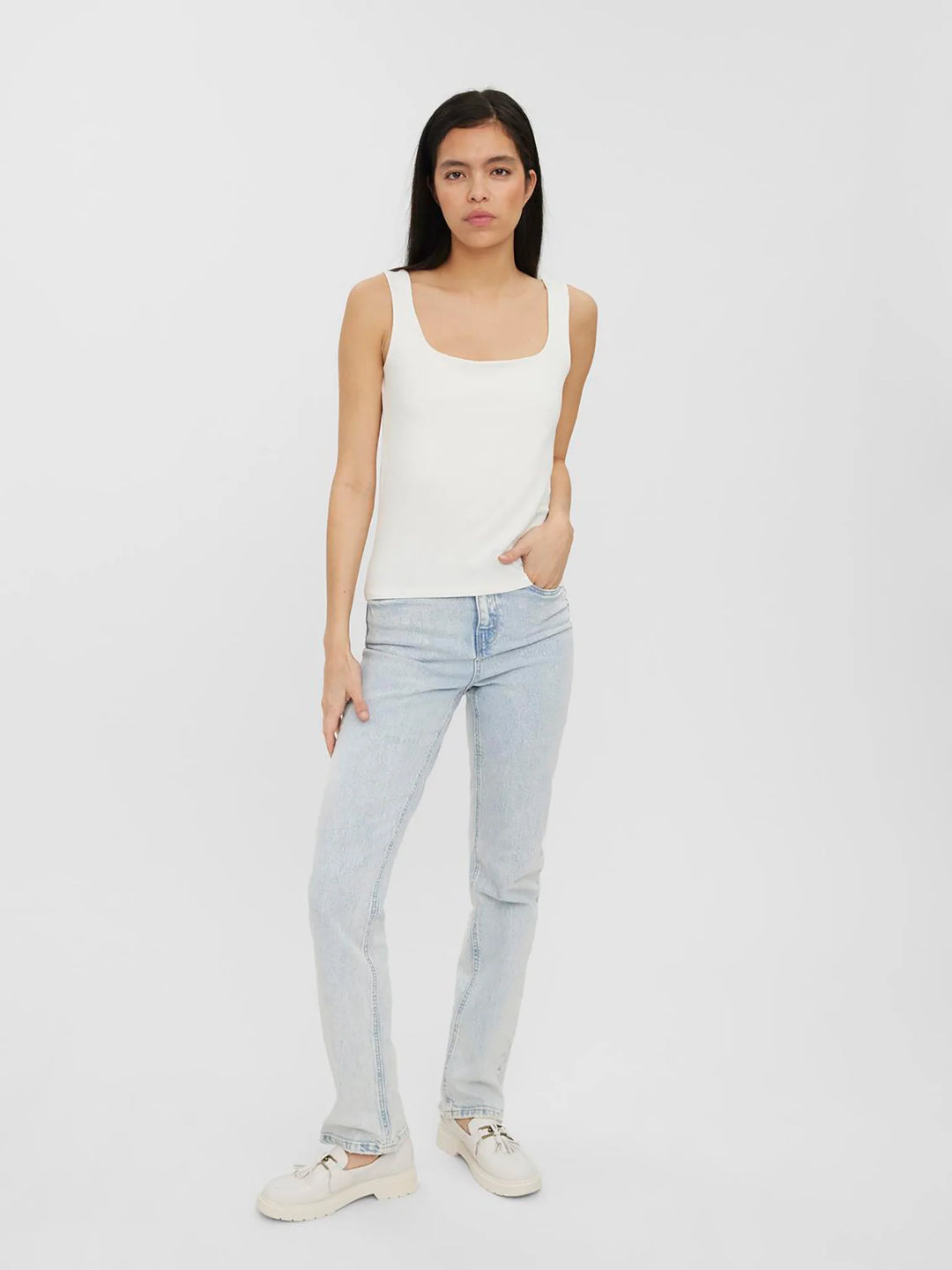 Fehér VERO MODA trikó