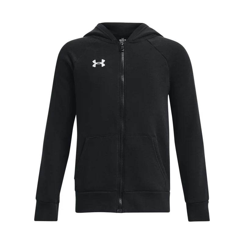 Cipzáras kapucnis pulóver UNDER ARMOUR, fekete