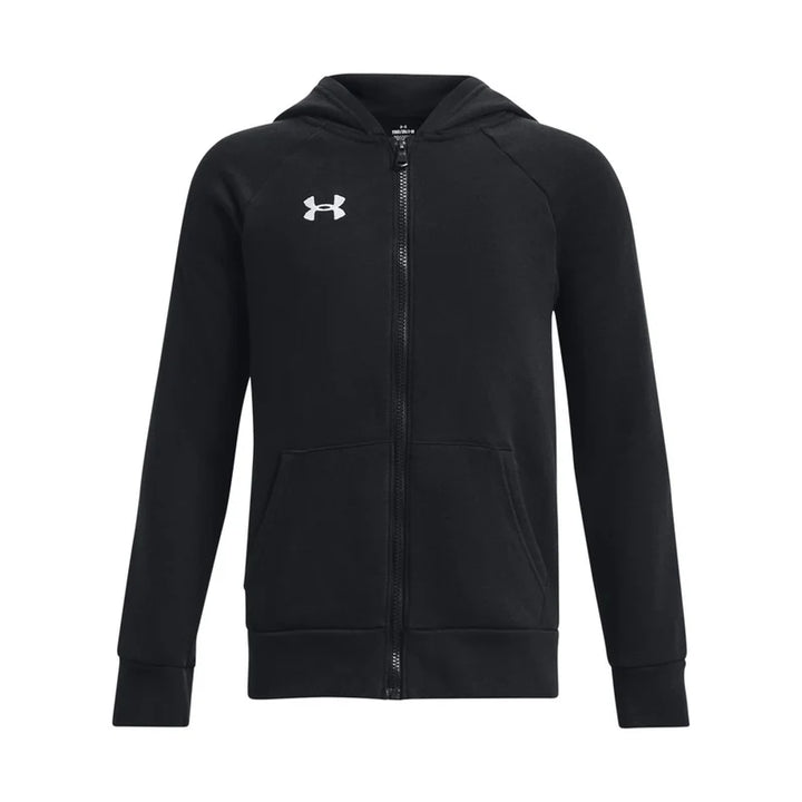 Cipzáras kapucnis pulóver UNDER ARMOUR, fekete