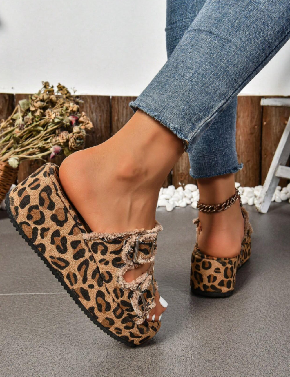 SHEIN Clogs, multi-color