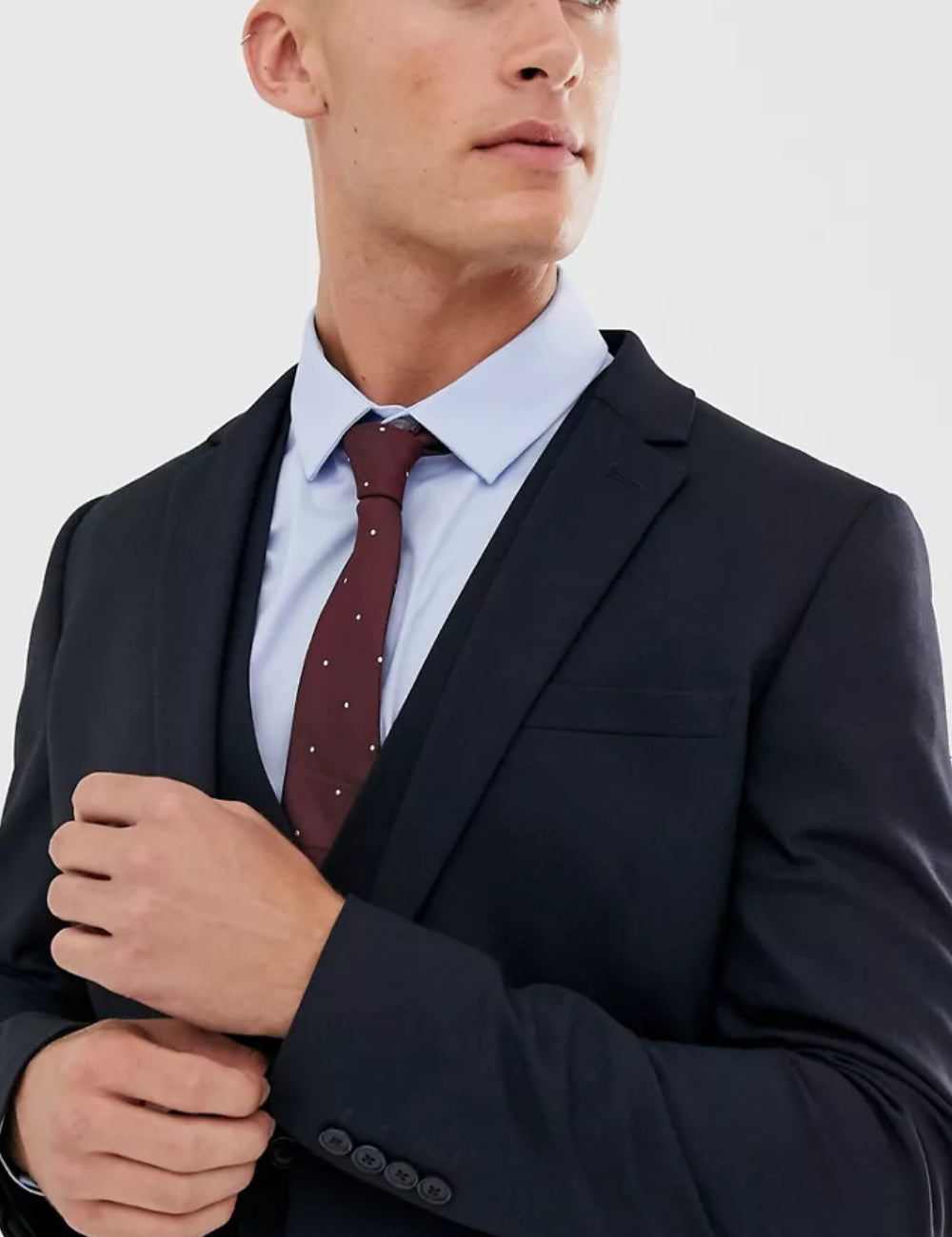 Sacou ASOS, albastru