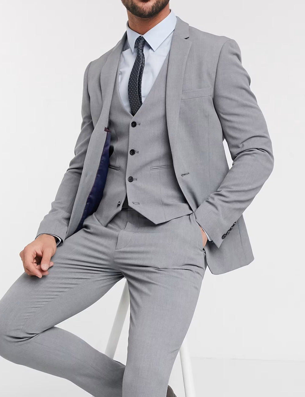 Sacou ASOS, gri