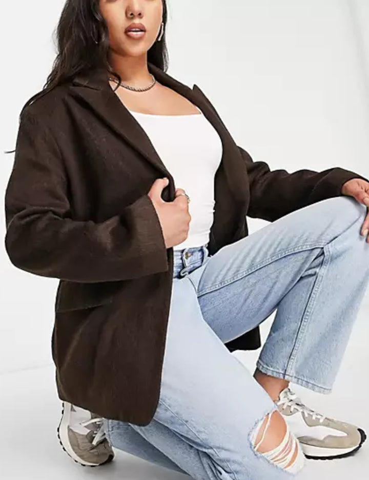 ASOS kabát, barna
