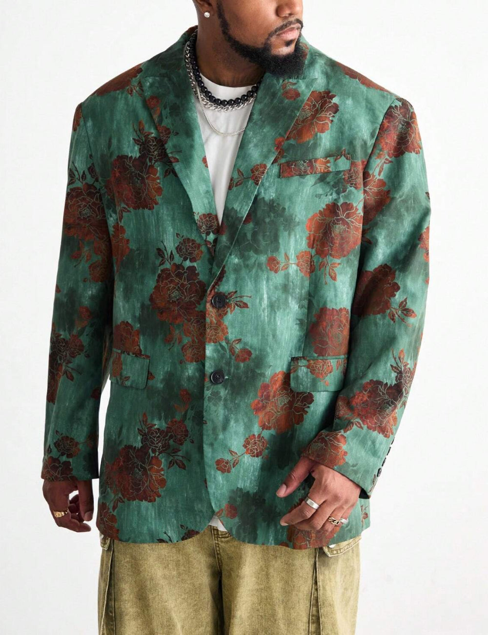 Sacou Shein, verde