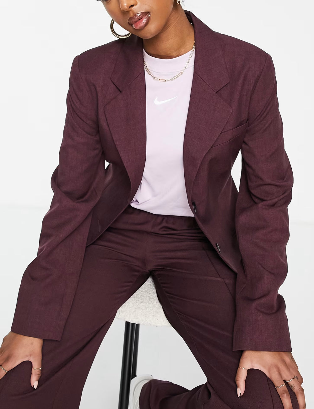 ASOS zakó, meggypiros