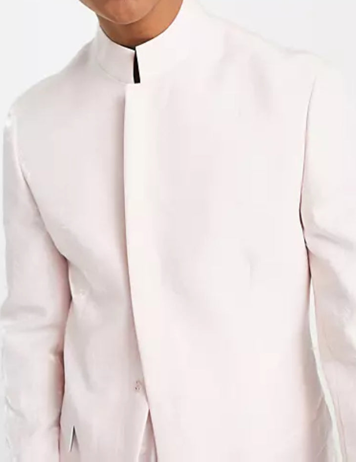 ASOS hosszú zakó, rózsaszín