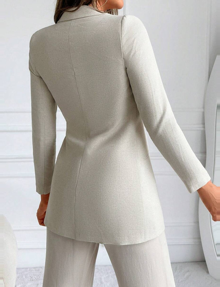 Shein blézer, krém