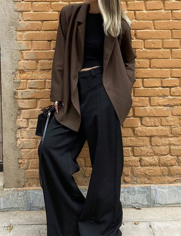 SHEIN blézer, barna