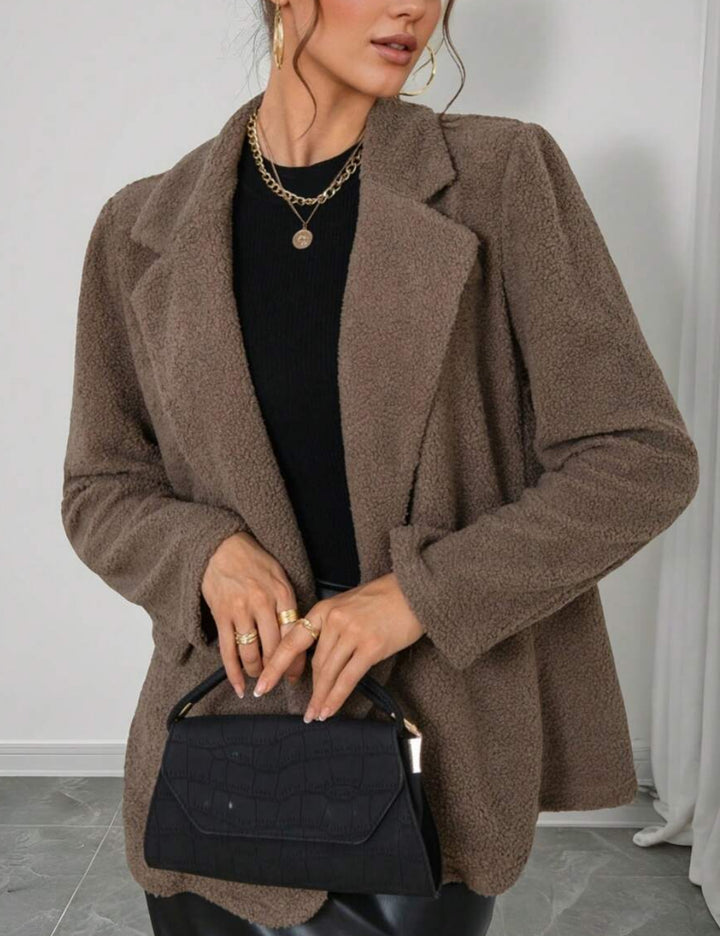 Shein zakó, barna