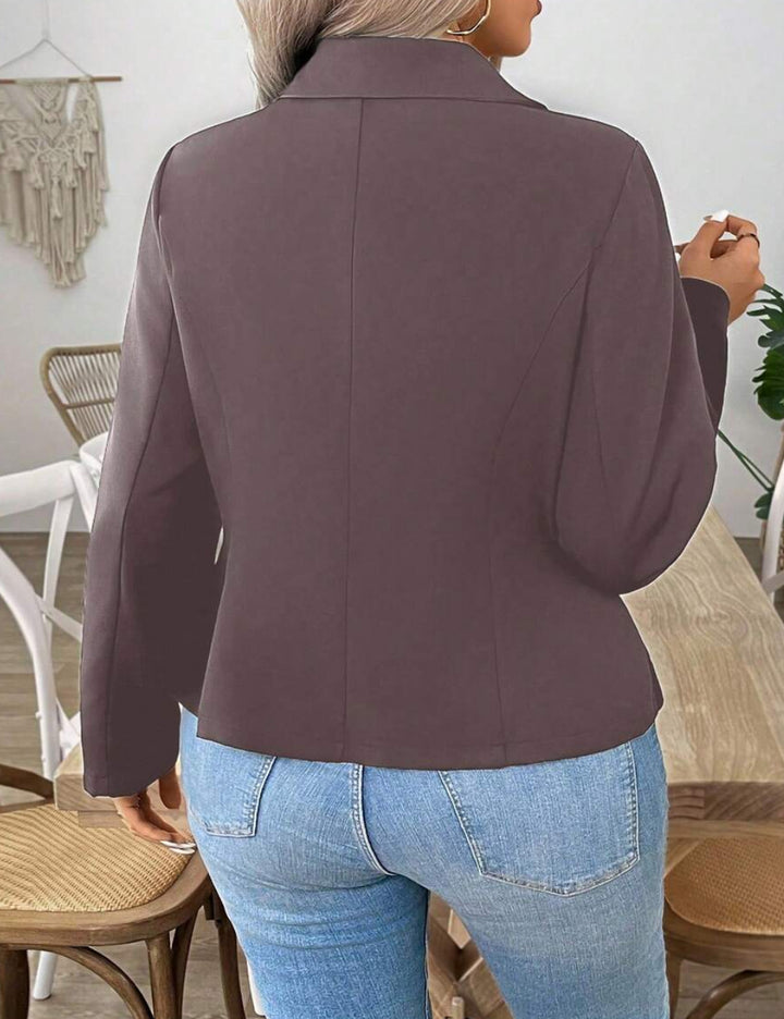 Shein Curve+ zakó, lila