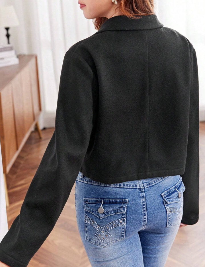Shein blézer, fekete