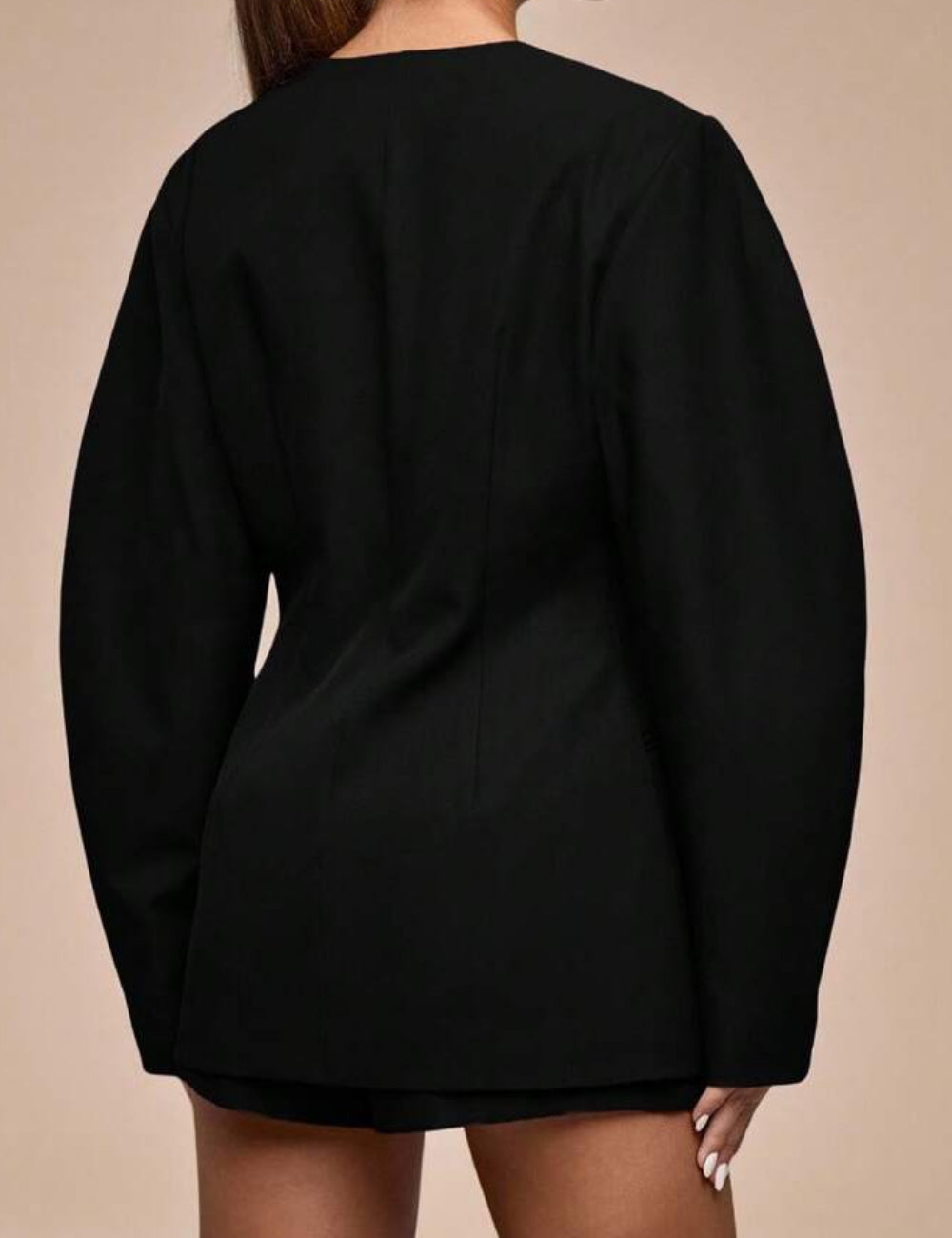 Shein blézer, fekete